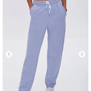 Fleece drawstring joggers